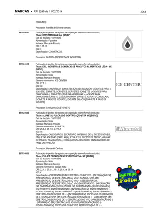 RPI - Marcas 2249 "Vervs Consultoria" 
