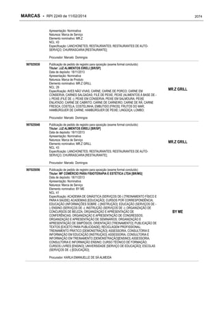 RPI - Marcas 2249 "Vervs Consultoria" 