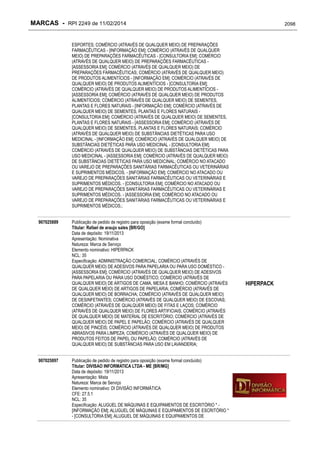 RPI - Marcas 2249 "Vervs Consultoria" 