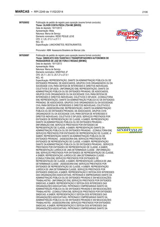 RPI - Marcas 2249 "Vervs Consultoria" 