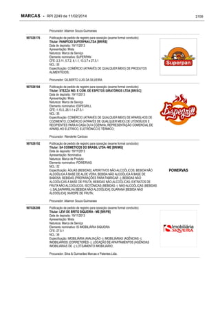 RPI - Marcas 2249 "Vervs Consultoria" 