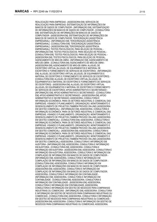 RPI - Marcas 2249 "Vervs Consultoria" 