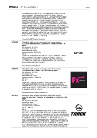 RPI - Marcas 2249 "Vervs Consultoria" 