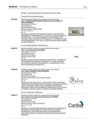 RPI - Marcas 2249 "Vervs Consultoria" 