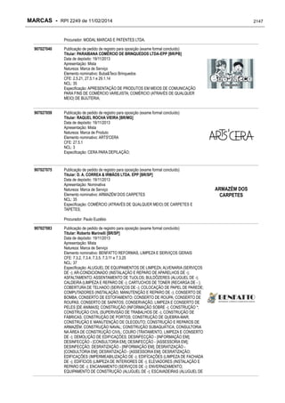 RPI - Marcas 2249 "Vervs Consultoria" 