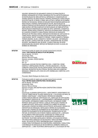 RPI - Marcas 2249 "Vervs Consultoria" 