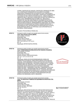 RPI - Marcas 2249 "Vervs Consultoria" 