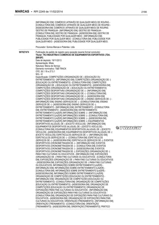 RPI - Marcas 2249 "Vervs Consultoria" 