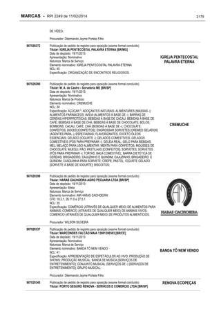 RPI - Marcas 2249 "Vervs Consultoria" 