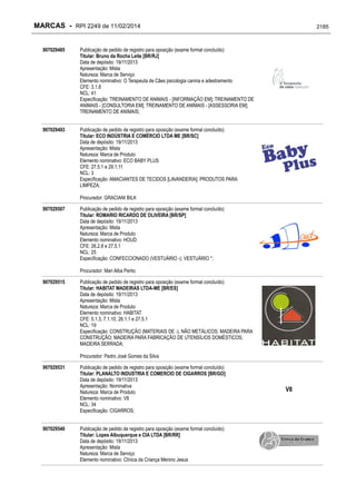 RPI - Marcas 2249 "Vervs Consultoria" 