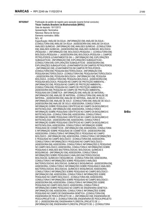 RPI - Marcas 2249 "Vervs Consultoria" 