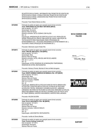 RPI - Marcas 2249 "Vervs Consultoria" 