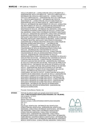 RPI - Marcas 2249 "Vervs Consultoria" 