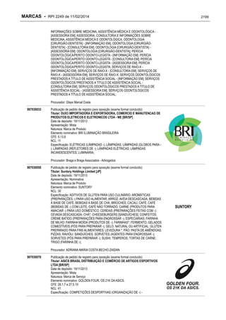 RPI - Marcas 2249 "Vervs Consultoria" 