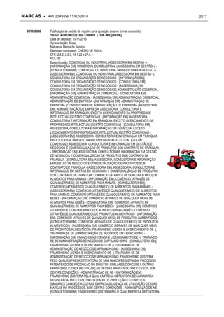 RPI - Marcas 2249 "Vervs Consultoria" 