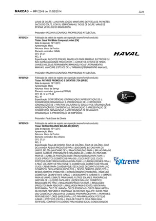 RPI - Marcas 2249 "Vervs Consultoria" 