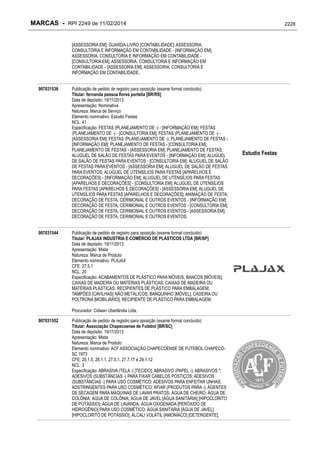 RPI - Marcas 2249 "Vervs Consultoria" 