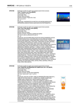 RPI - Marcas 2249 "Vervs Consultoria" 