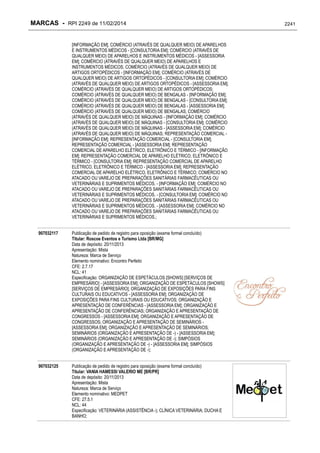 RPI - Marcas 2249 "Vervs Consultoria" 