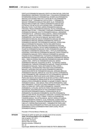 RPI - Marcas 2249 "Vervs Consultoria" 