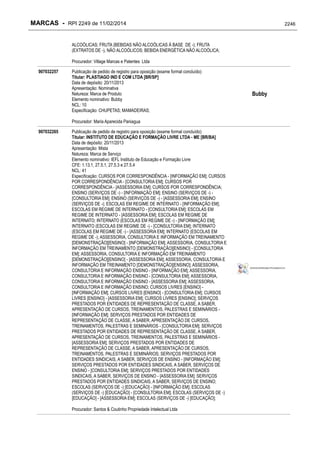 RPI - Marcas 2249 "Vervs Consultoria" 