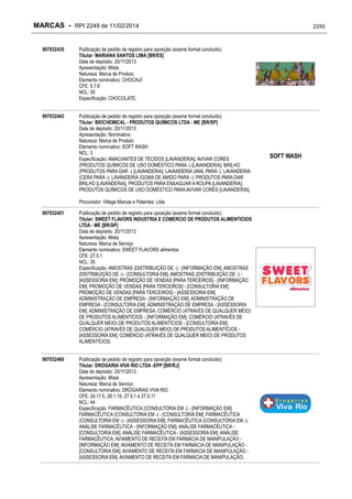 RPI - Marcas 2249 "Vervs Consultoria" 