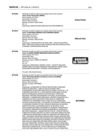 RPI - Marcas 2249 "Vervs Consultoria" 