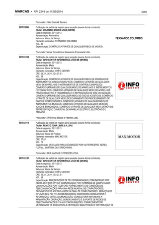 RPI - Marcas 2249 "Vervs Consultoria" 