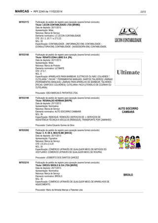 RPI - Marcas 2249 "Vervs Consultoria" 