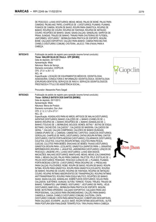 RPI - Marcas 2249 "Vervs Consultoria" 