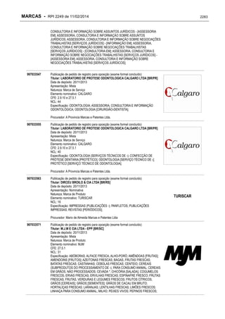 RPI - Marcas 2249 "Vervs Consultoria" 