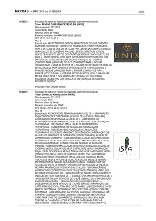 RPI - Marcas 2249 "Vervs Consultoria" 