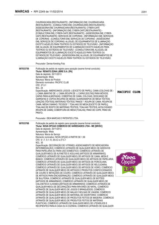 RPI - Marcas 2249 "Vervs Consultoria" 