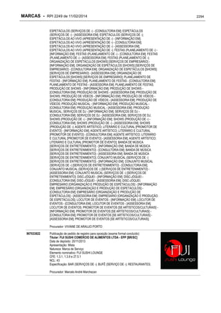 RPI - Marcas 2249 "Vervs Consultoria" 