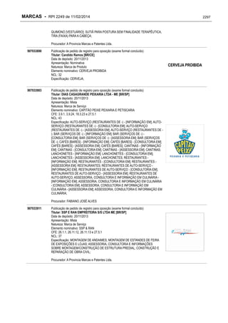 RPI - Marcas 2249 "Vervs Consultoria" 