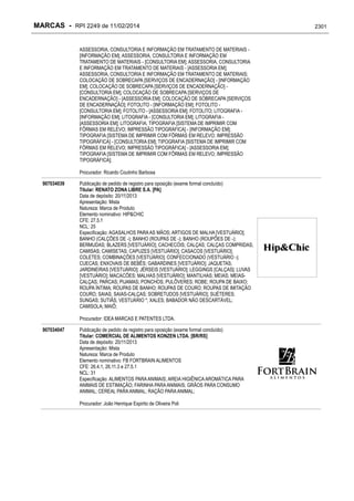 RPI - Marcas 2249 "Vervs Consultoria" 