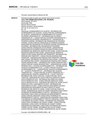 RPI - Marcas 2249 "Vervs Consultoria" 