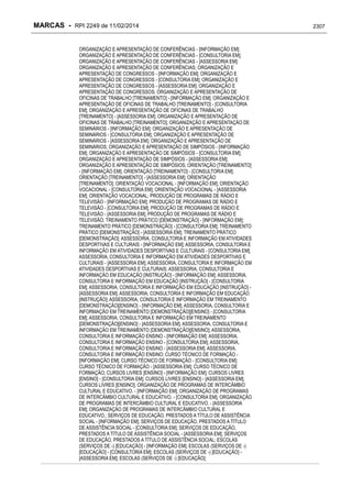 RPI - Marcas 2249 "Vervs Consultoria" 