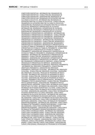 RPI - Marcas 2249 "Vervs Consultoria" 