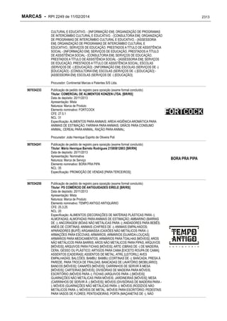 RPI - Marcas 2249 "Vervs Consultoria" 