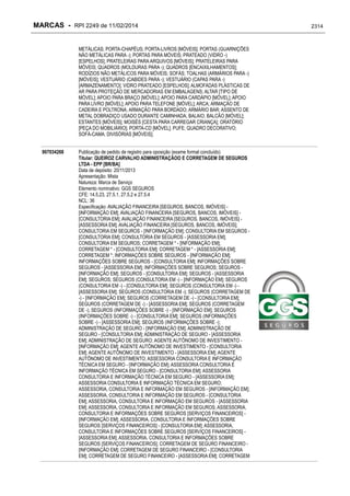 RPI - Marcas 2249 "Vervs Consultoria" 