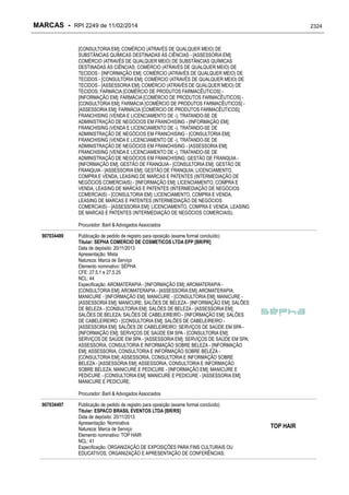 RPI - Marcas 2249 "Vervs Consultoria" 