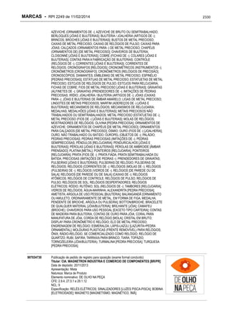 RPI - Marcas 2249 "Vervs Consultoria" 