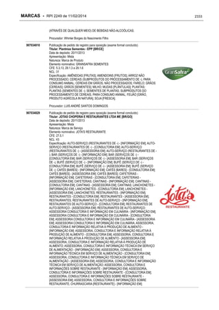 RPI - Marcas 2249 "Vervs Consultoria" 