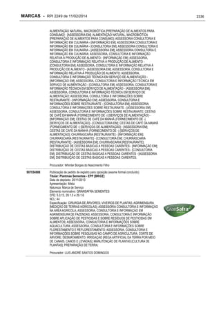 RPI - Marcas 2249 "Vervs Consultoria" 