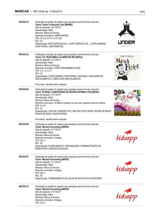 RPI - Marcas 2249 "Vervs Consultoria" 