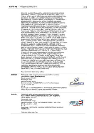 RPI - Marcas 2249 "Vervs Consultoria" 