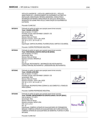 RPI - Marcas 2249 "Vervs Consultoria" 