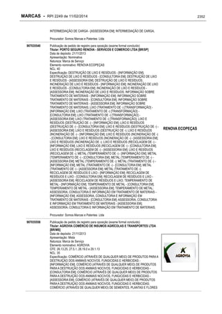 RPI - Marcas 2249 "Vervs Consultoria" 