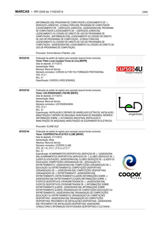 RPI - Marcas 2249 "Vervs Consultoria" 